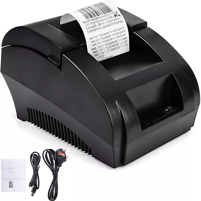 £33 • Buy 58mm Thermal Receipt Printer ESC/POS USB Printing For Restaurant Retail Store UK