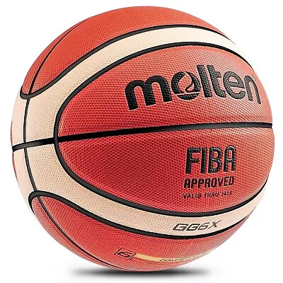 Basketball Ball Official Size 6 Molten FIBA Game Indoor Outdoor Training Game • $31.97