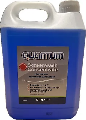 Genuine Vw Group Quantum Concentrated Screenwash 5l - Zgbb00qswc05lnf • £13.99