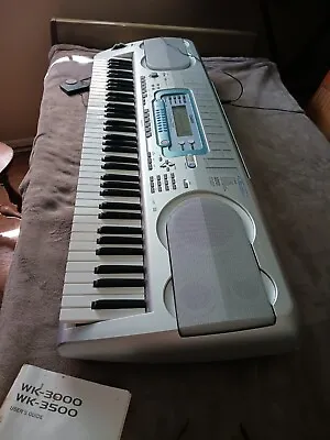Casio Keyboard WK-3000 76 Key MIDI Portable Everything Works Pickup Connecticut  • $200