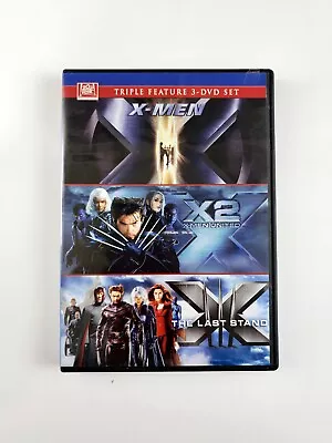 XMEN TRIPLE FEATURE (DVD 2010 VG) Xmen Xmen United Last Stand • $9