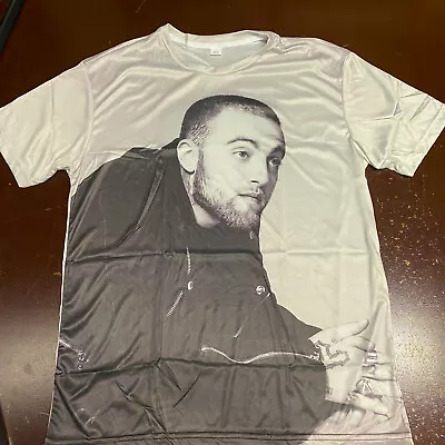 Mac Miller Mens White Printed Short Sleeve Crew Neck Pullover T-Shirt Size XL  • $32.99