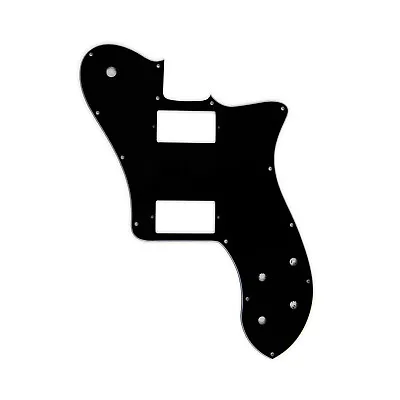 AE Guitars® HH Tele Deluxe 3-PLY B/W/B Black Pickguard • $14.99