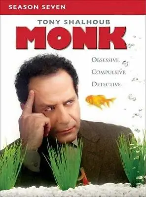 Monk: Season 7 - DVD - VERY GOOD • $8.38