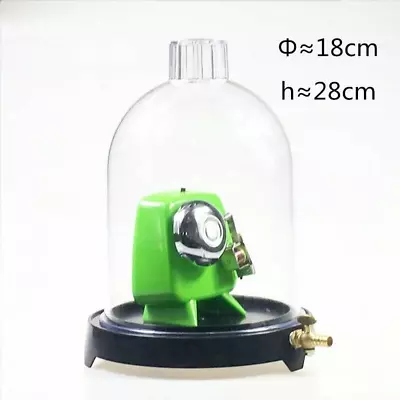 Low-pressur Vacuum Hood Suction Disc Bell In Vacuum Laboratory Jar Sound Physics • $66.09