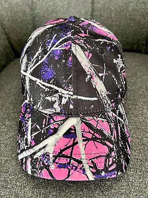 Muddy Girl Hat Cap Pink & Purple Camo Moonshine Camouflage Women’s Hunting • $12