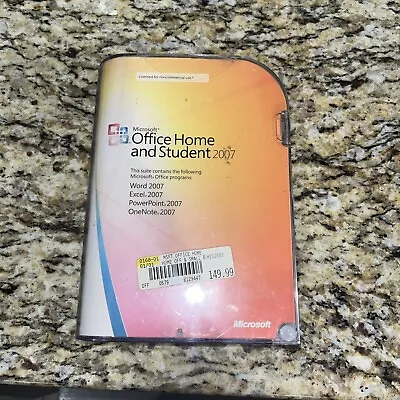 Microsoft Office 2007 Home And Student • $19.50