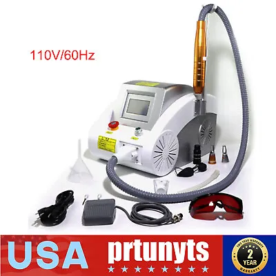 Nd YAG Picosecond Laser Hair Tattoo Removal Eyebrow Washing Skin Beauty Machine • $540