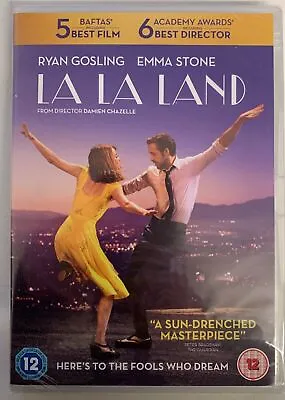 La La Land - Emma StoneRyan Gosling (DVD) New And Sealed - Damien Chazelle • £3.49