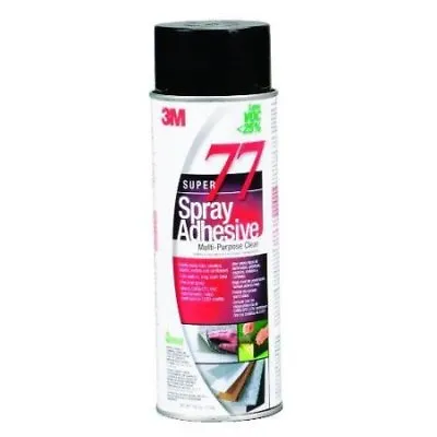 $37.98 • Buy 3M 97956 Super 77 Multi-Purpose Spray Adhesive – Low VOC 25%, 2-Pack