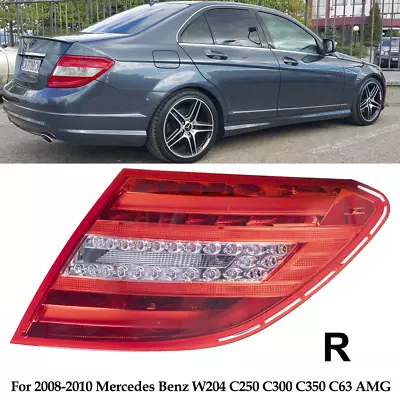 Right LED Tail Light Lamp For MERCEDES W204 C250 C350 C63 AMG C300 2008-2010 • $99.99