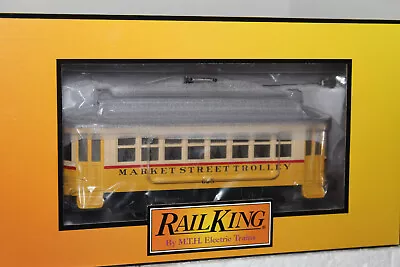 Mth #30-5229  Rail King Market Street Trolley • $89.95