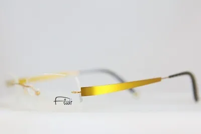 New Flair 611 Rimless Eyeglasses Made In Germany • $145