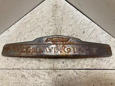$49.99 • Buy Vintage Chevrolet Truck Hood Emblem Badge 1947-53