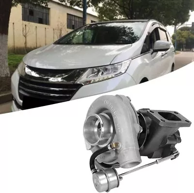 $110.19 • Buy T3/T4 T04E V-BAND Turbocharger Turbo .63 A/R 73 Trim Internal Wastegate 420+ HP