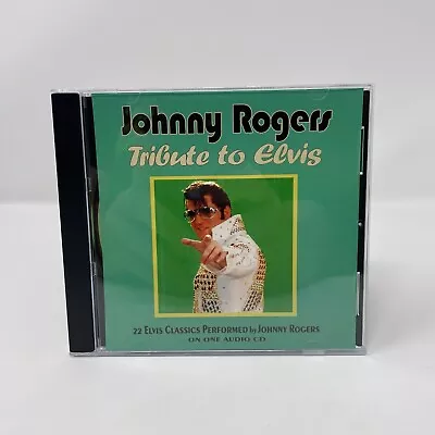 Johnny Rogers - Tribute To Elvis (CD 2010) CD-R - 22 Tracks - Covers - Branson • $12.99