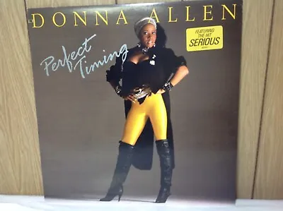 Donna Allen Perfect Timing Vinyl LP Record 21-90548 PROMO FREE SHIPPING ! • $10.95