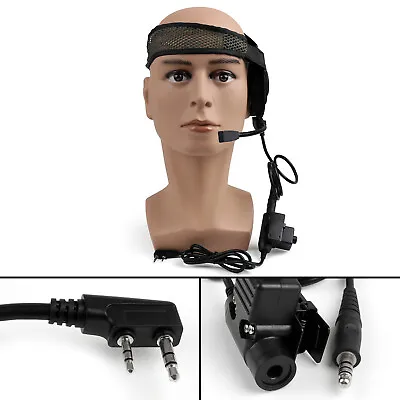 1x HD01 Z Tactical Bowman Elite II Headset U94PTT For Kenwood Walkie-Talkie U9 • $25.45