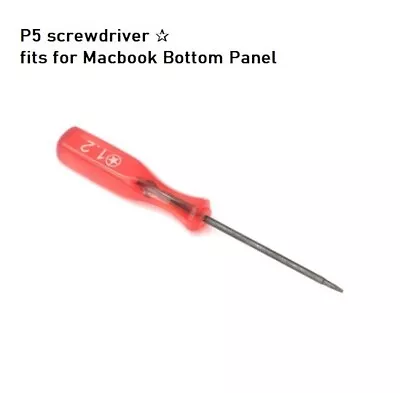 $4.74 • Buy 1.2mm P5 5-point Pentalobe ✰ Screwdriver For Apple Macbook Bottom Panel Cover