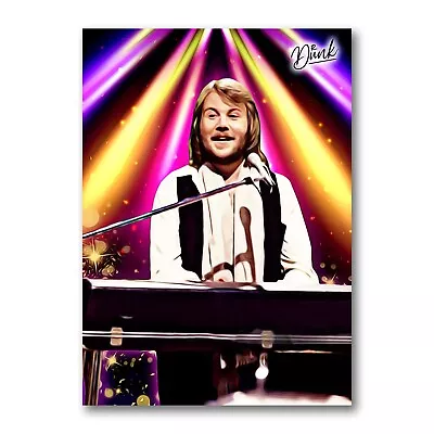 Benny Andersson Abba Headliner Sketch Card Limited 03/30 Dr. Dunk Signed • $11.95