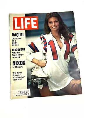 Vintage LIFE Magazine - RAQUEL WELCH June 2 1972 Derby Demon Nixon In Moscow • $14.99