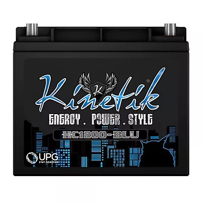 Kinetik HC1200-BLU 1200 Watt Car Audio High Current Blue Power Cell Battery • $149.99