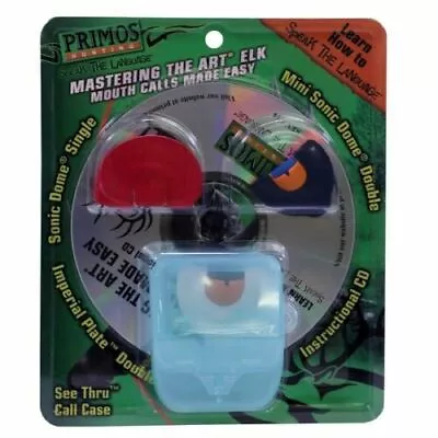 Primos Mouth Elk Calls  Mastering The Art  3 Pack + Call Case / Instructional CD • $14.95