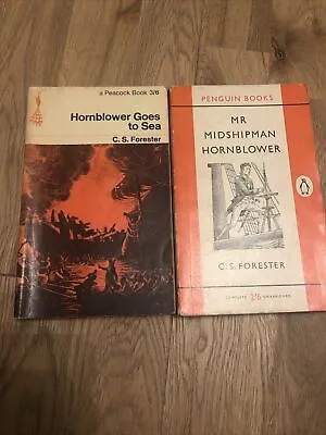 2 Vintage C. S. Forester Books. Peacock Book And Penguin Book • £4