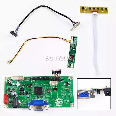 HDMI DVI VGA Audio LCD LVDS Controller Board DIY Kit For Laptop LCD LED Screen • $17.98