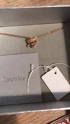 £22.79 • Buy Calvin Klein Rose Gold Tone Slider Adjustable Bracelet