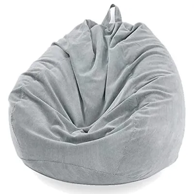 Chickwin Bean Bag Corduroy Without Filling Gaming Bean Bags Chair For Adult • £23.99