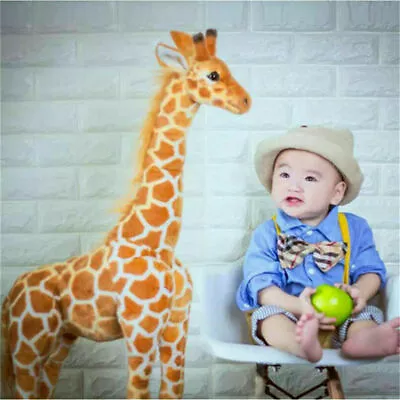 £15.99 • Buy 100cm Giraffe Plush Toy Doll Giant Stuffed Animals Large Soft Kids Gift Xmas New