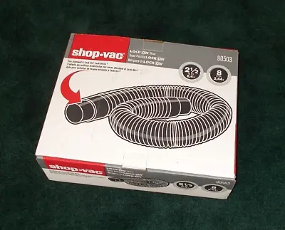 Shop Vac 2 1/2  Fitting 8 Foot Vacuum Cleaner Hose 90503 • $19.95