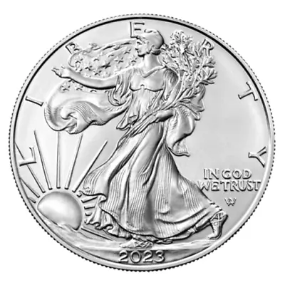 2023 1 Oz American Silver Eagle $1 (BU) • $37.09