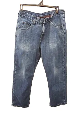 Wrangler Premium Quality Denim Jeans Men's 36x30  Insulated Fleece Lined Chore • $15.50