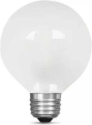 Feit Electric 35892 Dimmable G25 LED Soft White Globe Light Bulb 5.5W FS  • $12.99