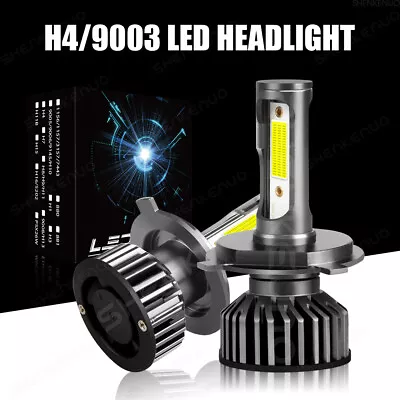 LED Headlight Bulbs Kit H4 9003 HB2 For Toyota Tacoma 1997-2015 Hi/Lo Beam 6500k • $27.99