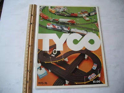 1975-1976 Tyco Ho Trains And Slot Cars Dealer Catalog  31 Pages • $39.99