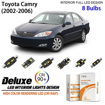 LED Interior Light Kit For Toyota Camry 2002-2006 White Dome Light Bulbs Upgrade • $17.10