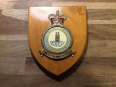 Royal Air Force (raf) Station Waddington Plaque/shield • £38