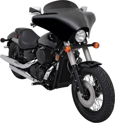 Memphis Shades Windshield For Batwing Fairing - 5in. - Black - MEP8501 • $106.10