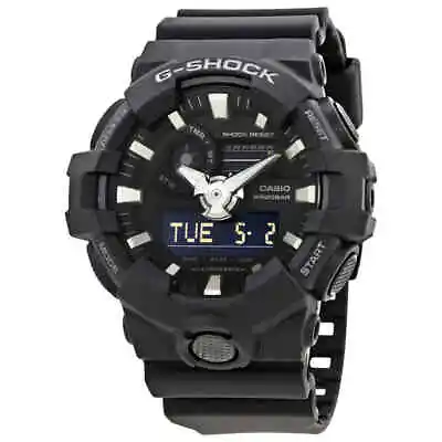 Casio G-Shock Black Resin Men's Watch GA-700-1BCR • $73.68