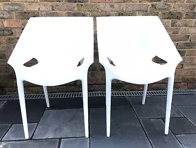 DR YES Philippe Starck & Eugeni Quitllet Designed For Kartell WHITE Polypropy X2 • £179