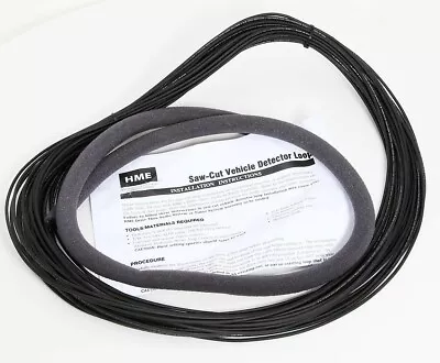 $59.99 • Buy HME Saw-Cut Drive Thru Vehicle Detector Loop Wire 18 AWG 100 FT 333G012R Rev A
