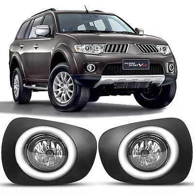 Fog Light Kit For Mitsubishi Pajero Sport /L200 Triton 2010 2012 2013 2014 RH+LH • $103.55