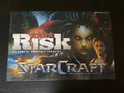 $40 • Buy Risk StarCraft Edition Board Game Collectors Edition Hasbro Complete Used