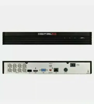 Night Owl 8 Channel DVR-THD50B-81-HIK THD 5.0 With 1TB Harddrive HDD  • $155