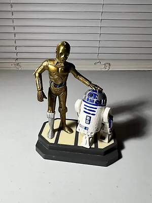 Star Wars Applause 1997 R2D2 And C3PO 4.75 Inch Figure Statue * New * • $12.95