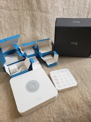 $164.99 • Buy Ring Alarm Security Kit 2nd Gen 8-Piece Complete Home Security System