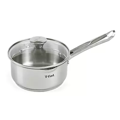 Cook & Strain Stainless Steel Cookware Sauce Pan With Lid 1.5 Quart • $13.61
